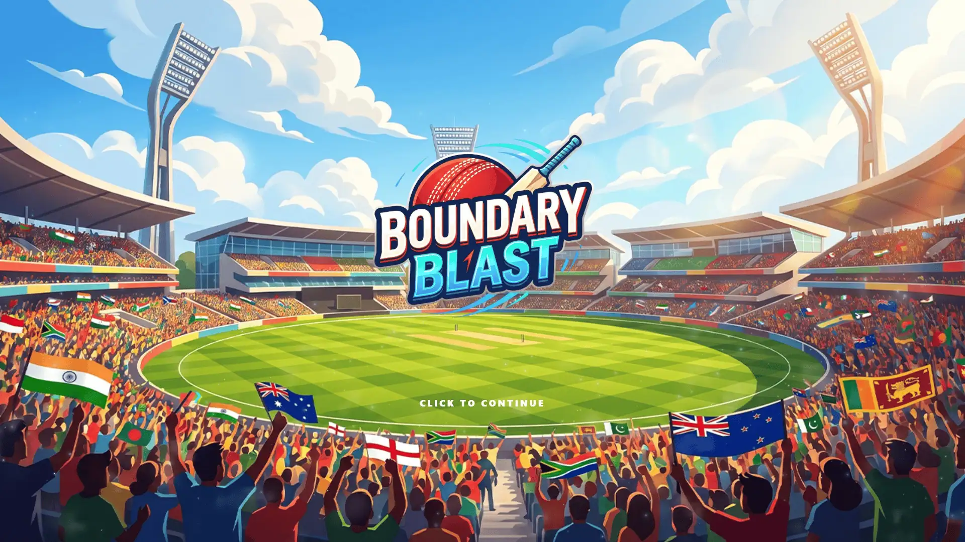 Boundary Blast slot intro screen