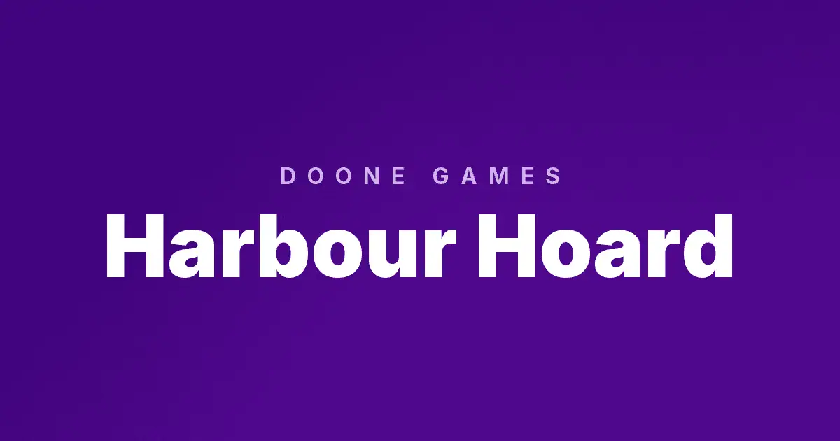 Harbour Hoard slot cover image