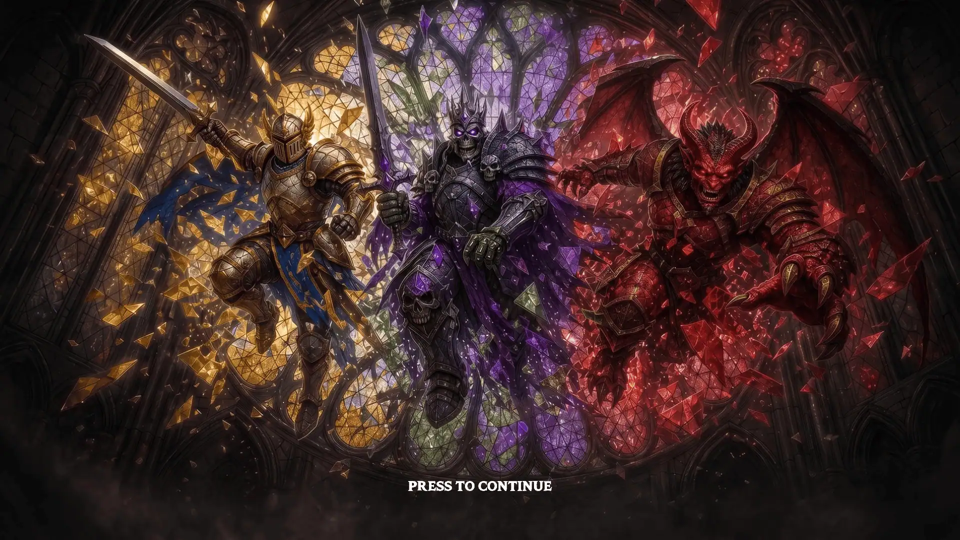 Eternal Battle slot intro screen