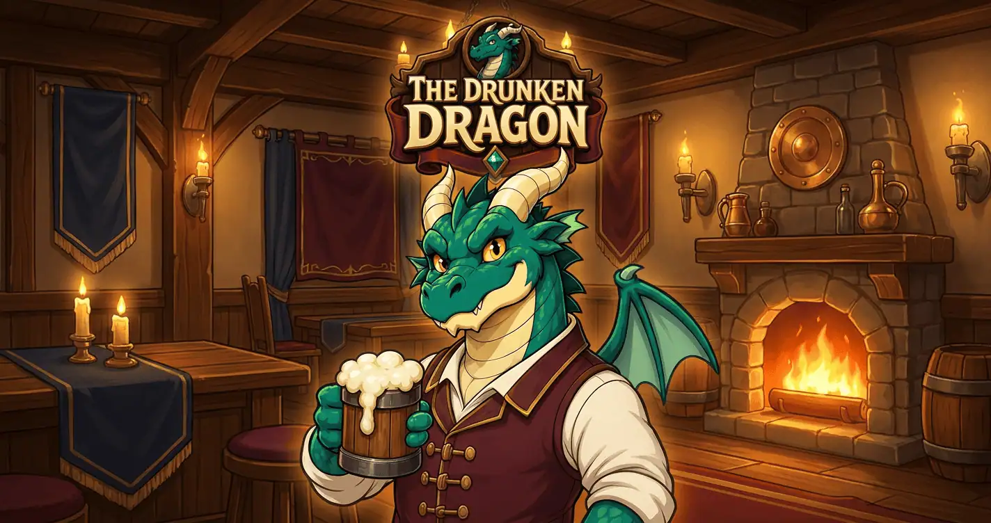 The Drunken Dragon Slot Demo by Emporium slot cover image
