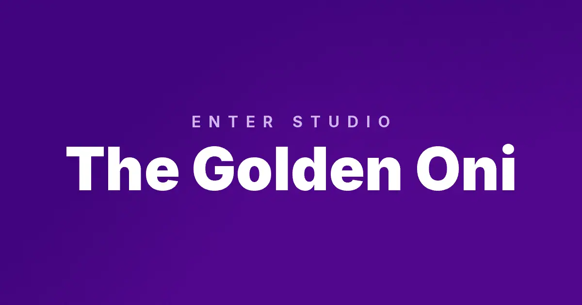 The Golden Oni slot cover image