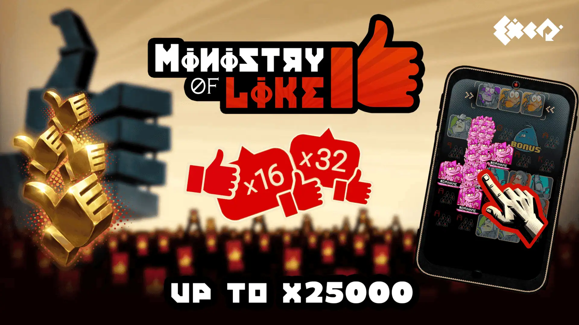 Ministry of Like slot intro screen