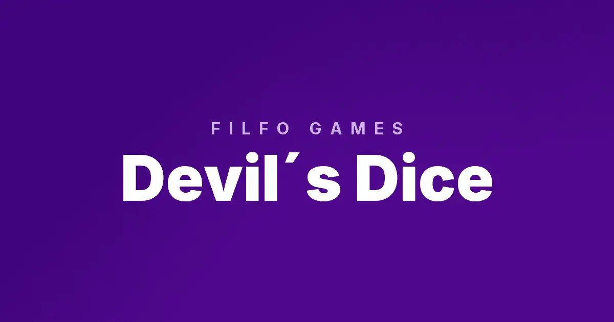 Devil´s Dice slot cover image