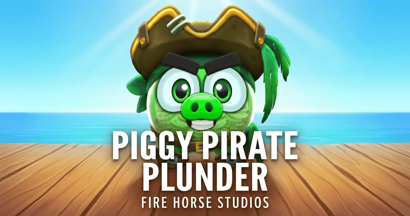 Piggy Pirate Plunder Slot Demo by Fire Horse Studios slot cover image