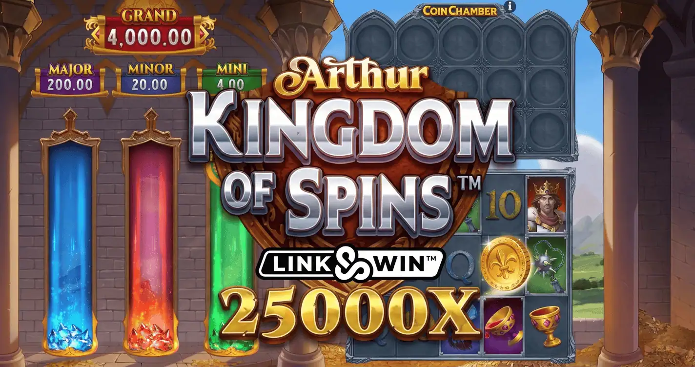 Arthur Kingdom of Spins Slot Demo by Foxium slot cover image