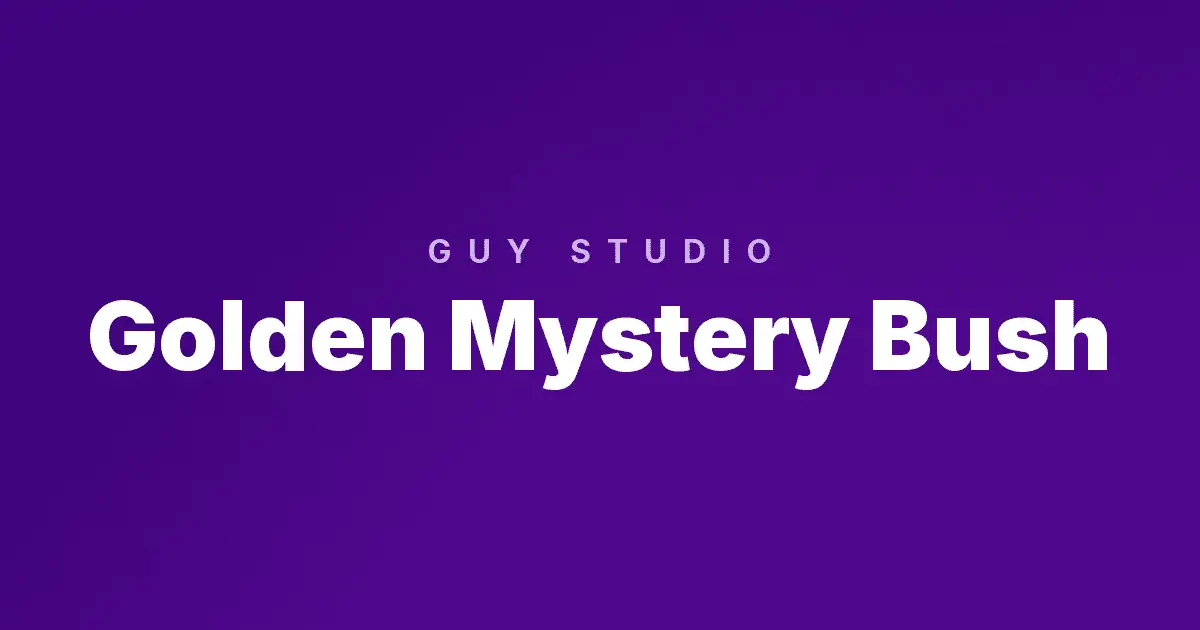 Golden Mystery Bush slot cover image