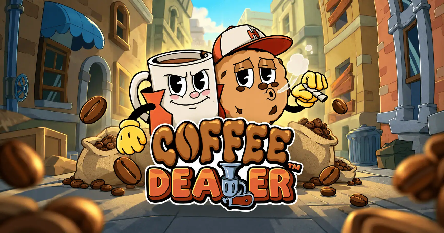 Coffee Dealer Slot Demo by Hacksaw Gaming slot cover image