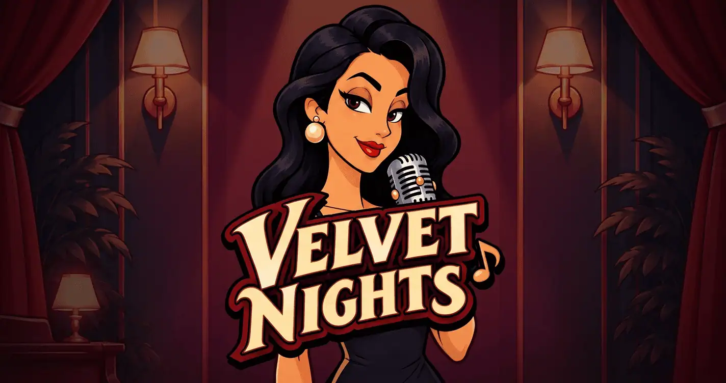 Velvet Nights Slot Demo by Hajar Time slot cover image