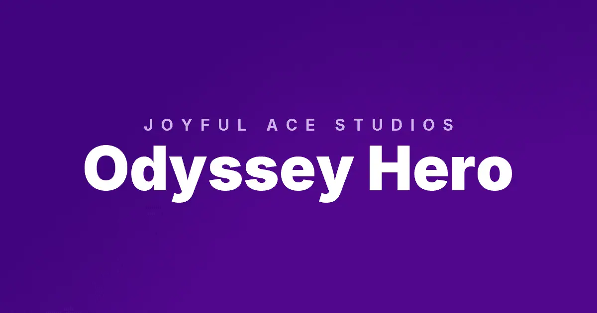 Odyssey Hero slot cover image