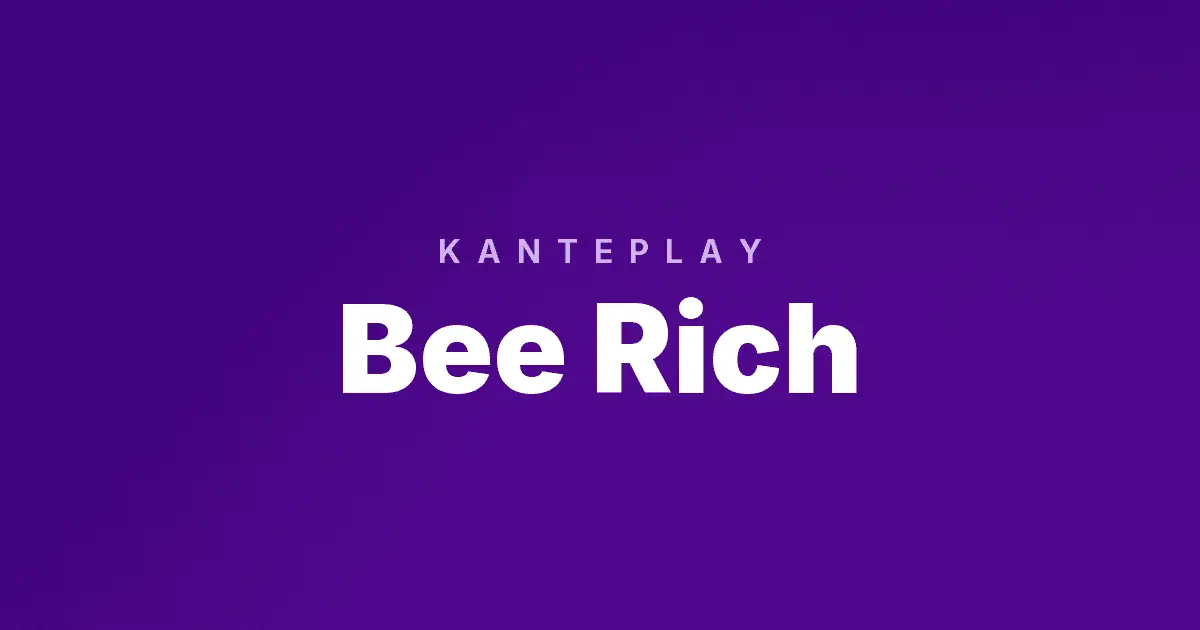 Bee Rich slot cover image