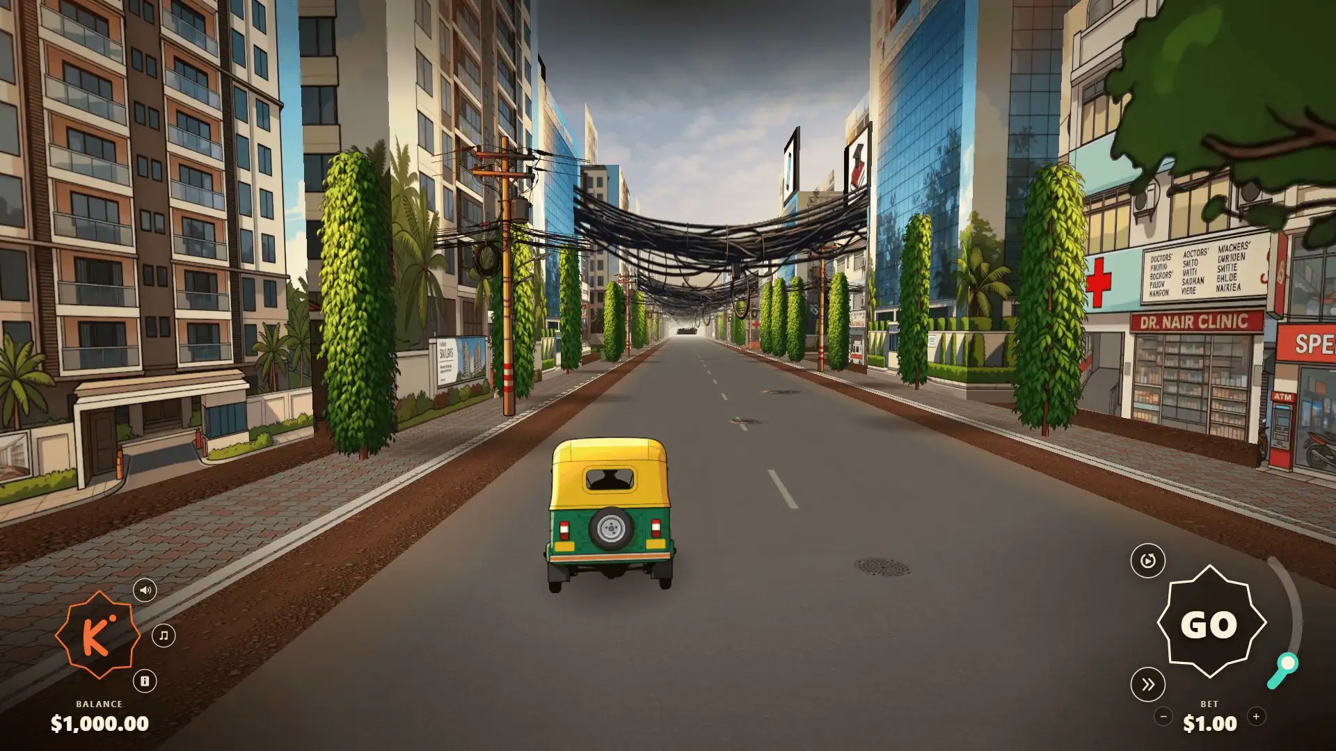 Tuk Tuk Auto slot gameplay reels
