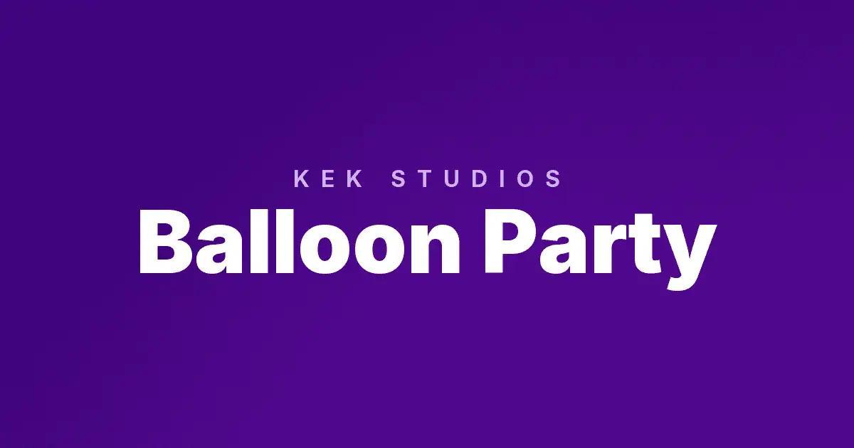 Balloon Party slot cover image