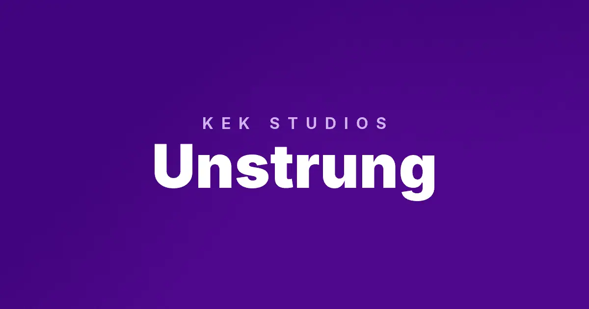 Unstrung slot cover image
