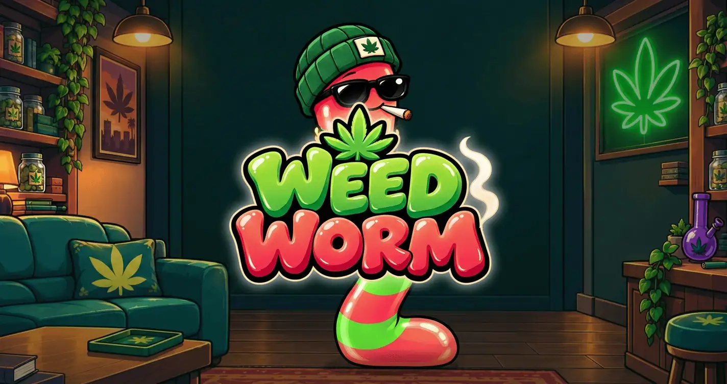 Weed Worm Slot Demo by Kek Studios slot cover image