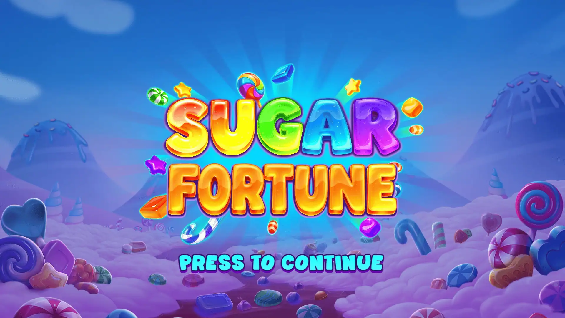 Sugar Fortune slot intro screen