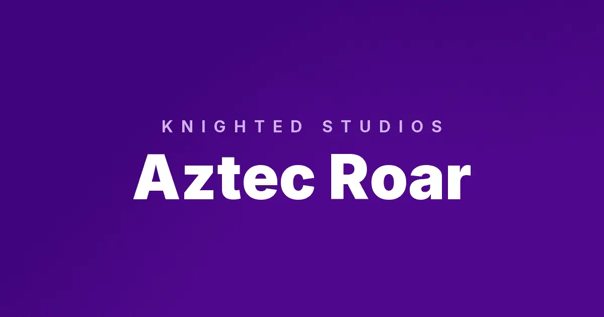 Aztec Roar slot cover image