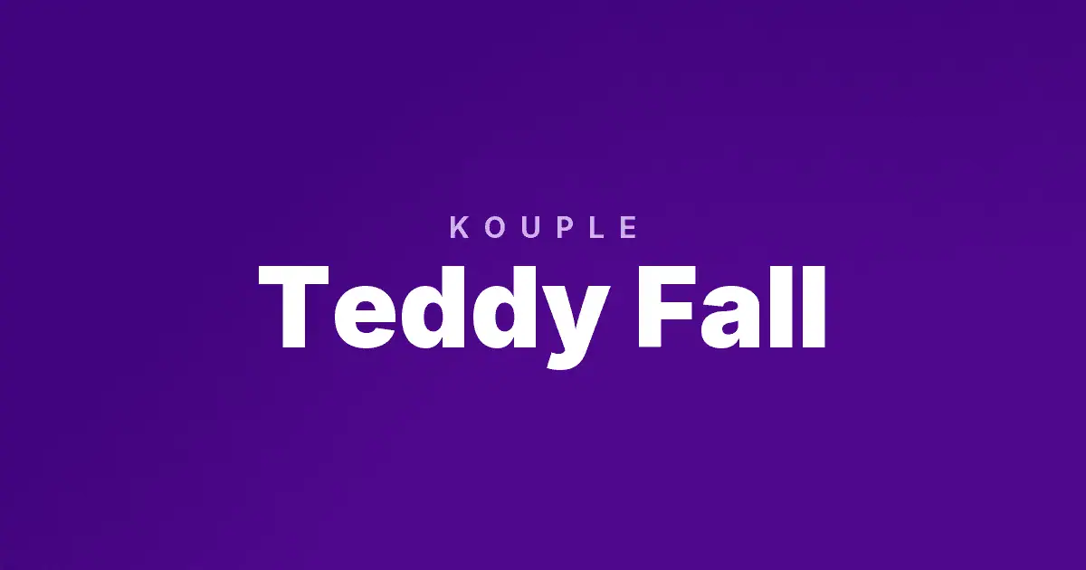 Teddy Fall slot cover image