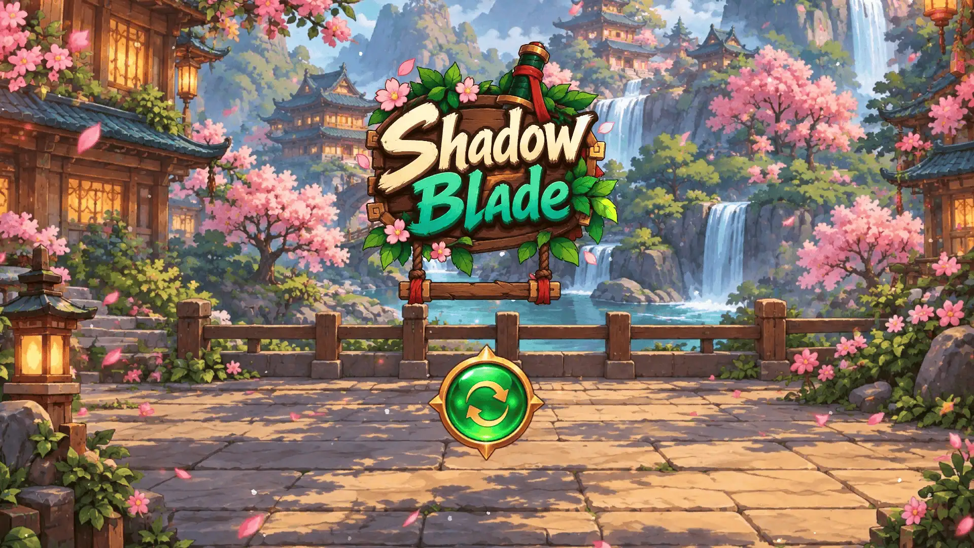 Shadow Blade slot intro screen