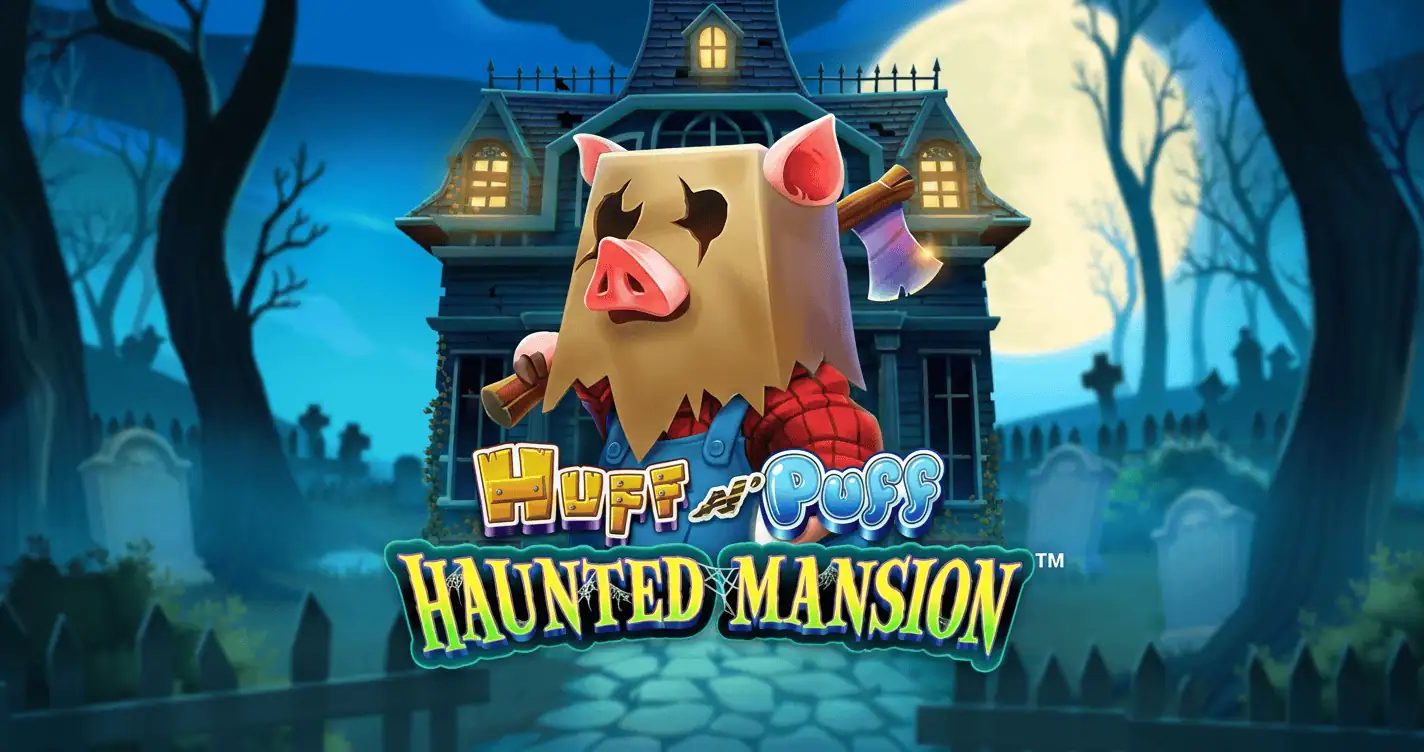 Huff N’ Puff Haunted Mansion Slot Demo by Light & Wonder slot cover image
