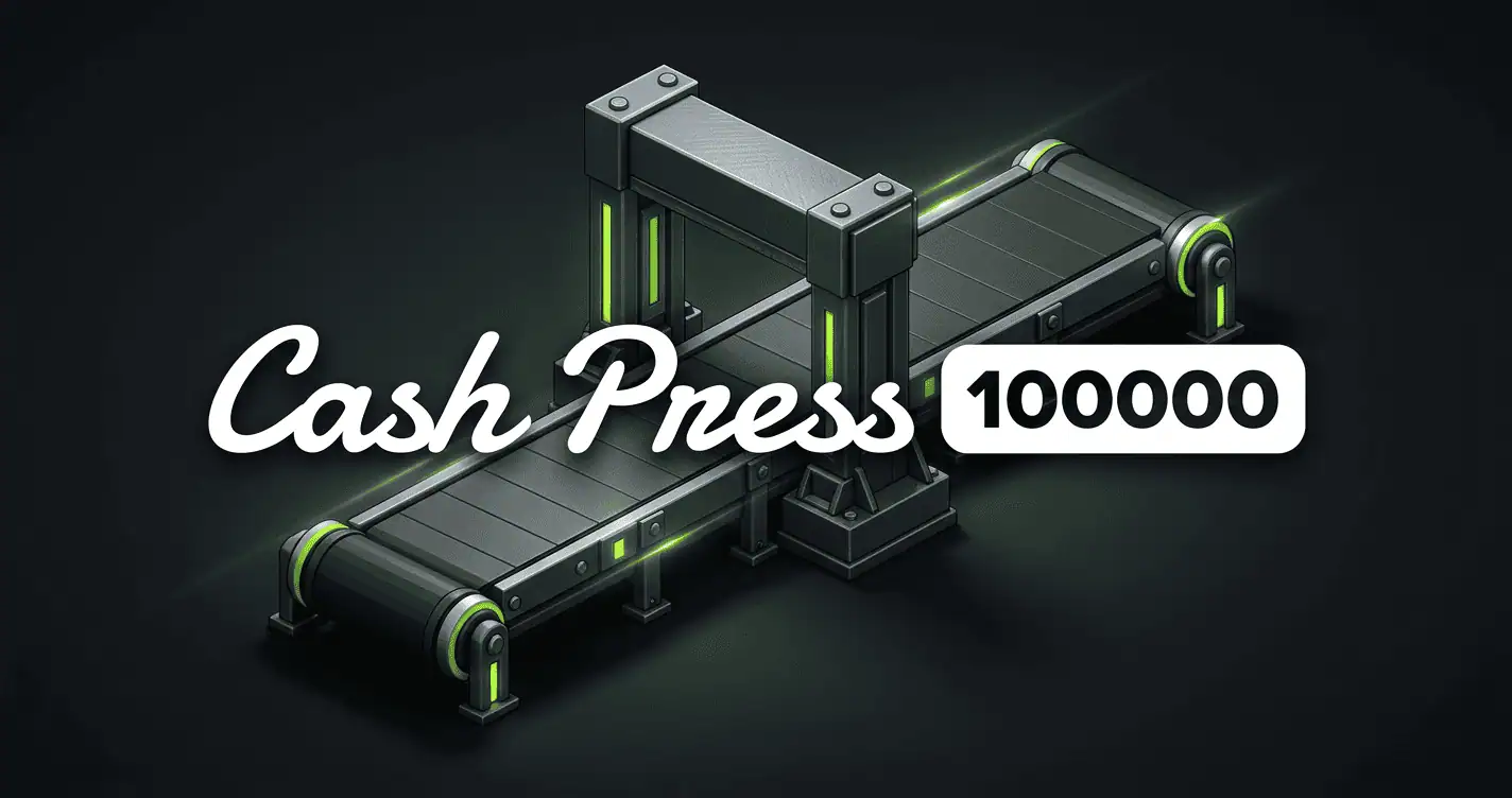 Cash Press 100000 slot cover image