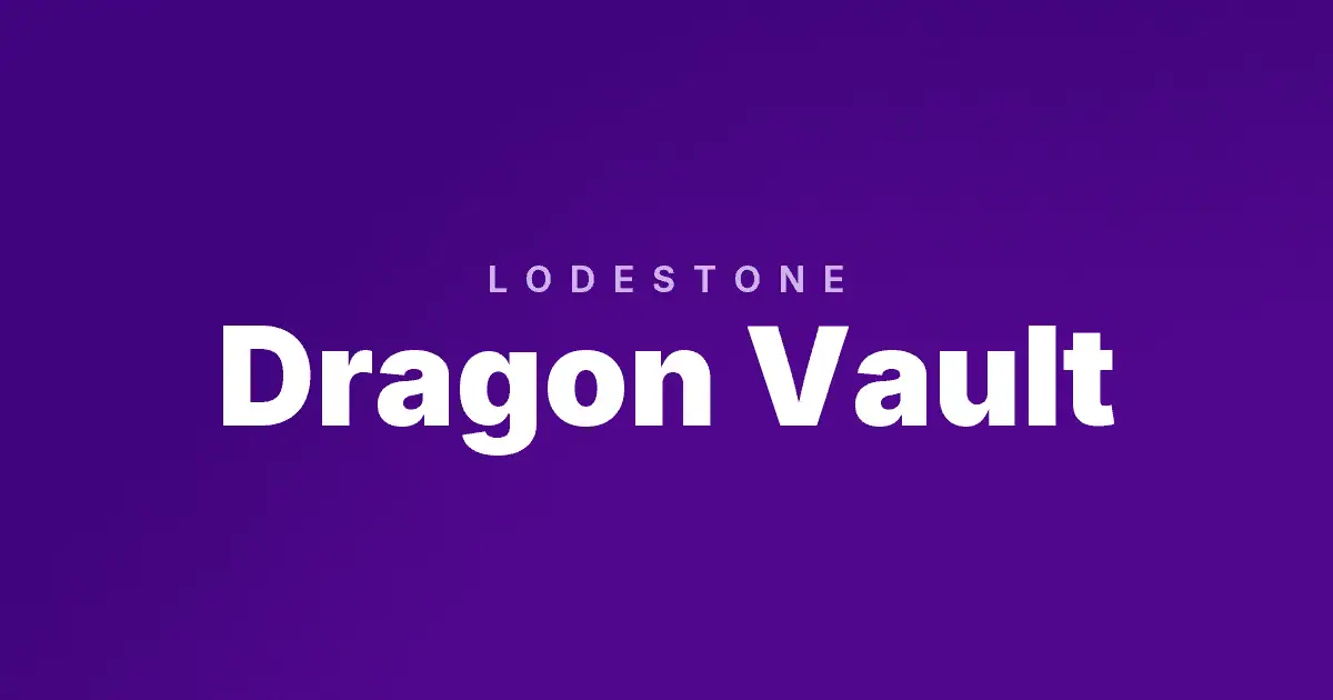 Dragon Vault Slot Demo by Lodestone slot cover image