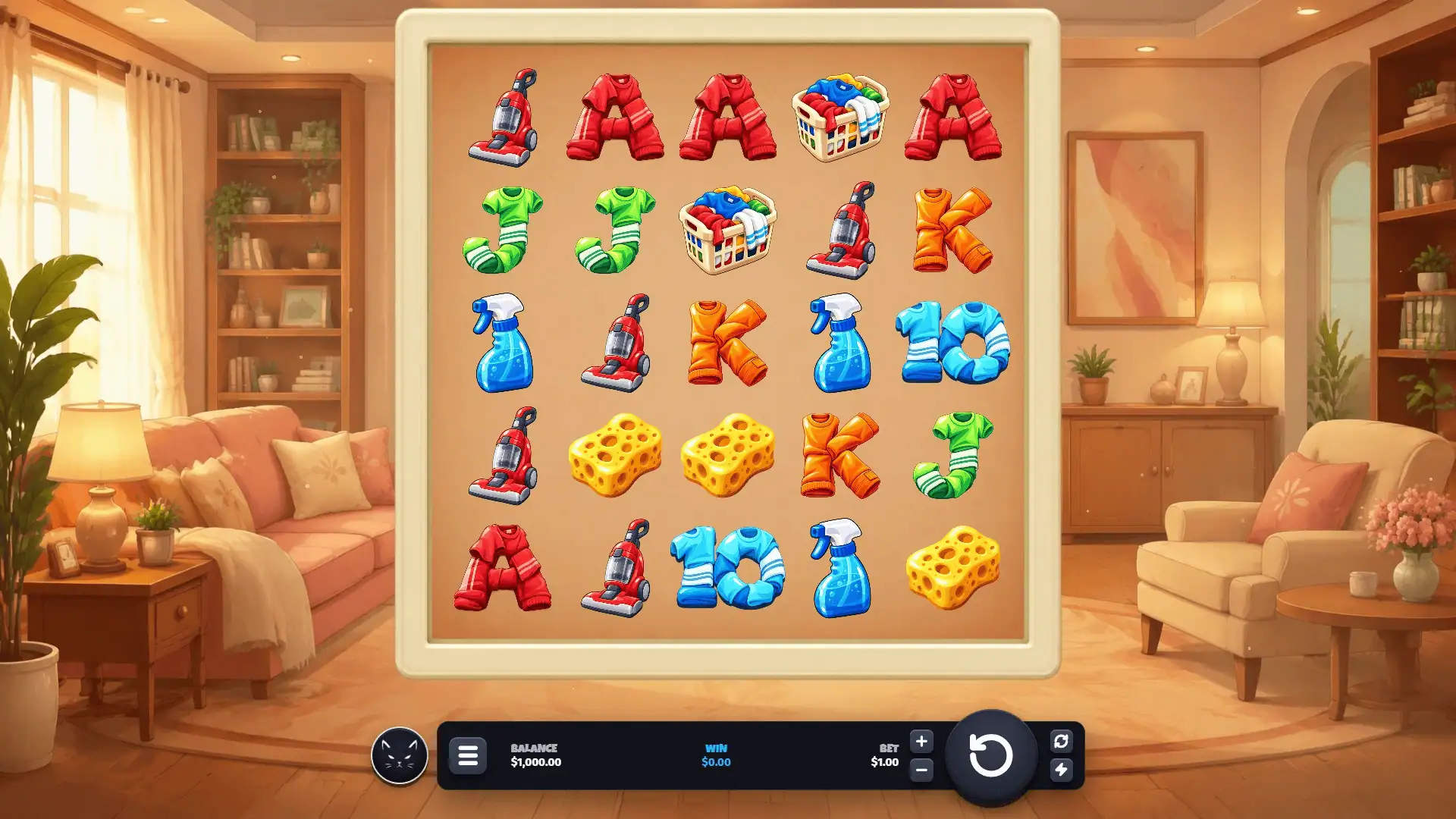 Maid For Money slot gameplay reels