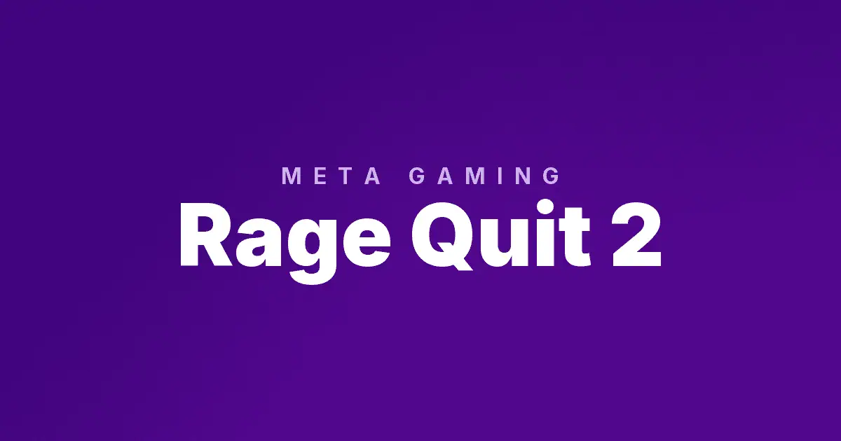 Rage Quit 2 slot cover image