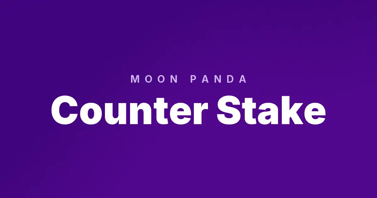 Counter Stake slot cover image