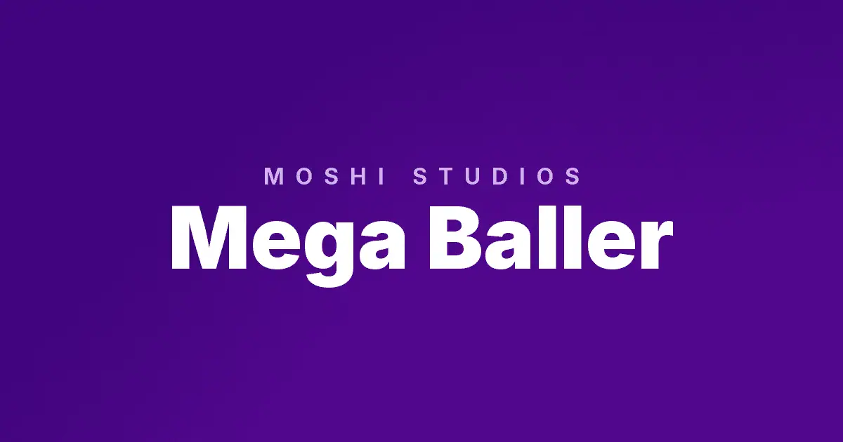 Mega Baller slot cover image