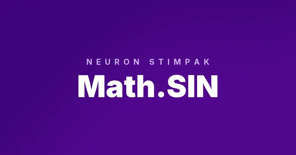 Math.SIN slot cover image