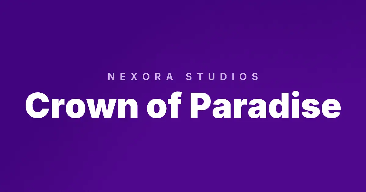 Crown of Paradise slot cover image