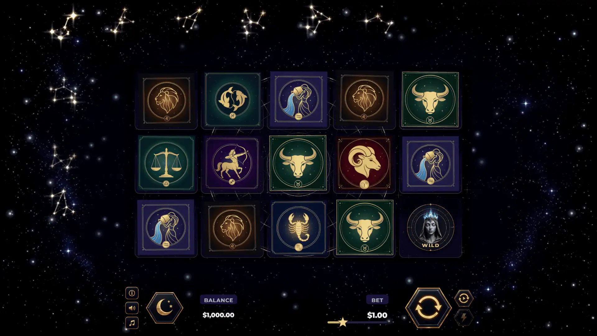 Zodiac Fortune slot gameplay reels