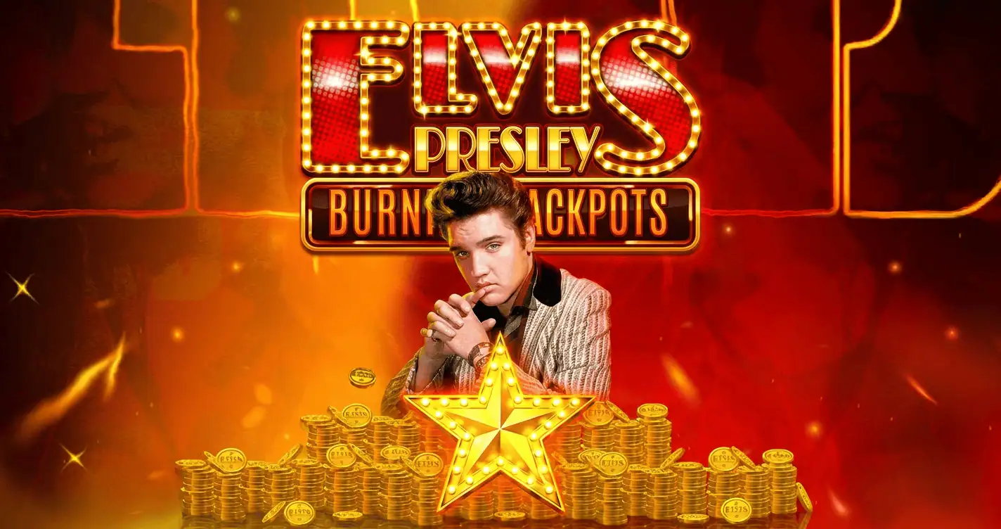 Elvis Presley: Burning Jackpots Slot Demo by Octoplay slot cover image