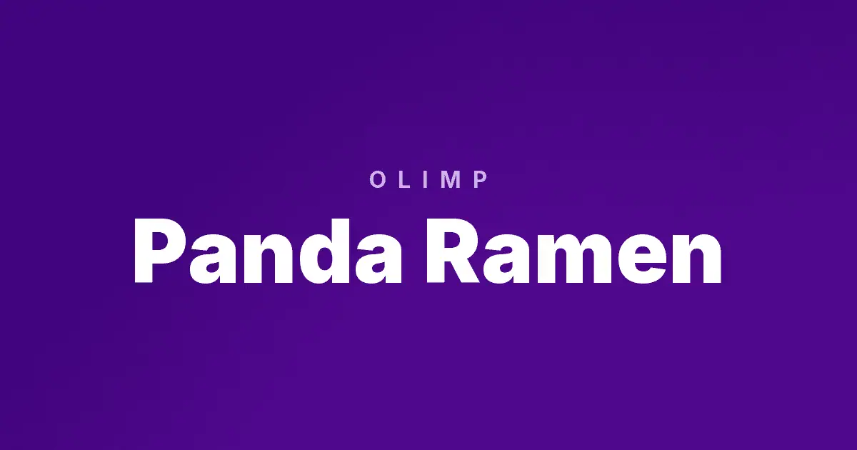 Panda Ramen slot cover image