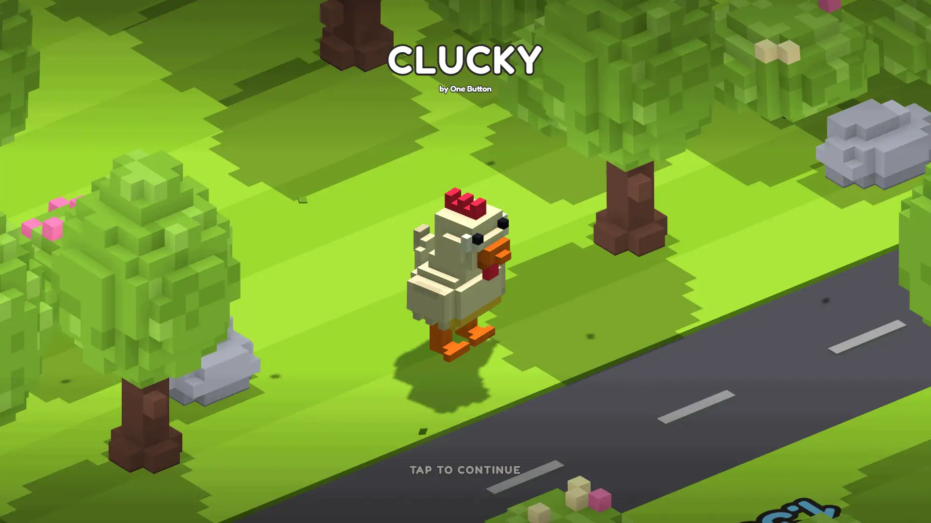 Clucky slot intro screen