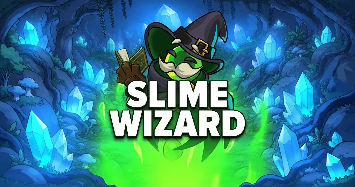 Slime Wizard Slot Demo by Partyhat Play slot cover image