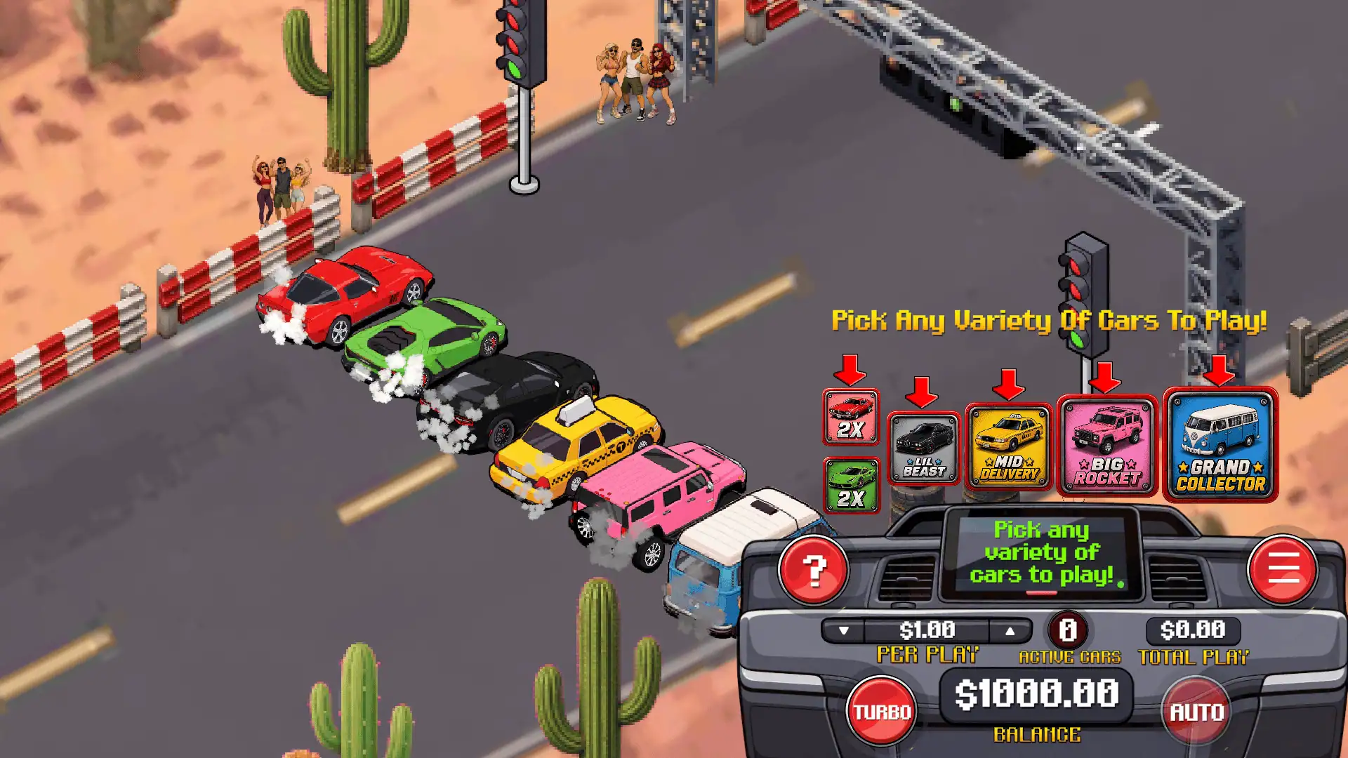 Jackpot Race 25000 slot gameplay reels