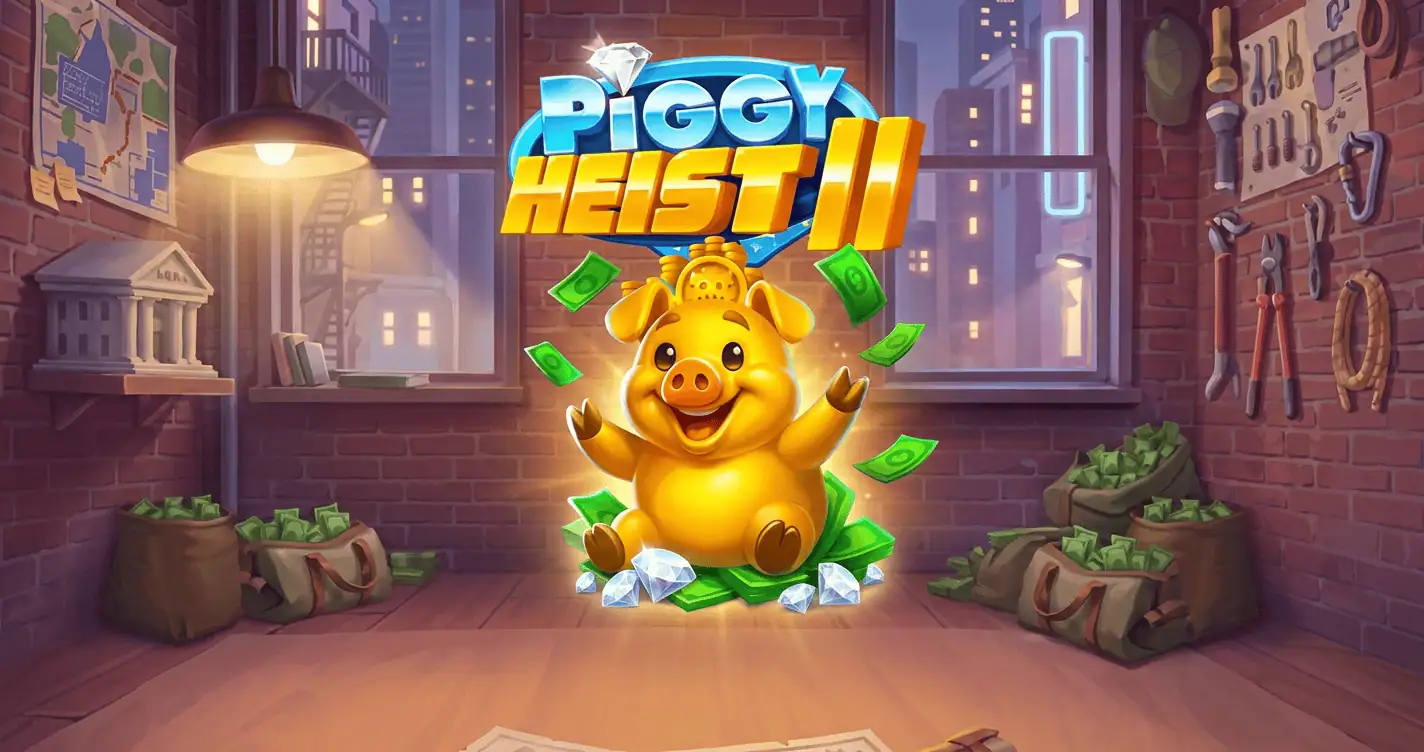 Piggy Heist 2 Slot Demo by Play’n GO slot cover image