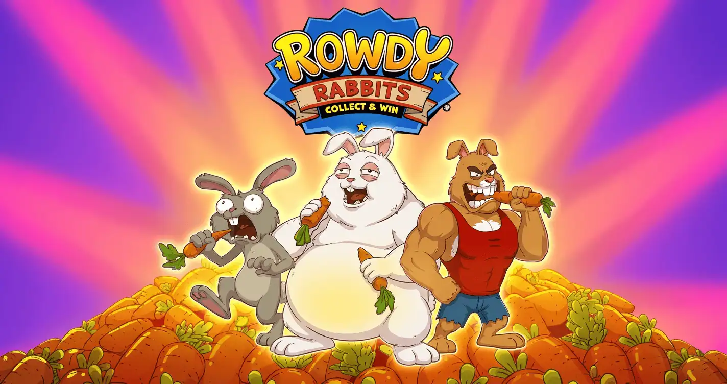 Rowdy Rabbits Collect & Win Slot Demo by Play’n GO slot cover image