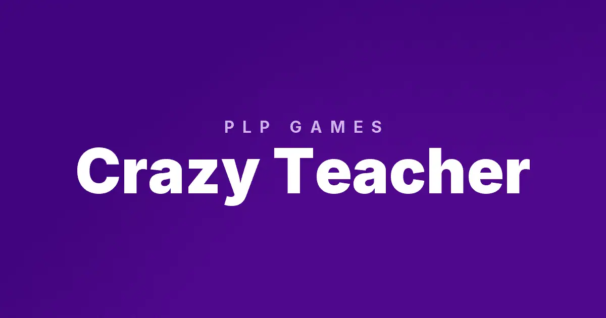 Crazy Teacher slot cover image