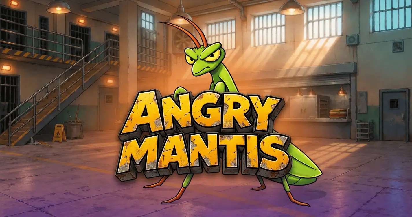 Angry Mantis Slot Demo by Polymath Games slot cover image