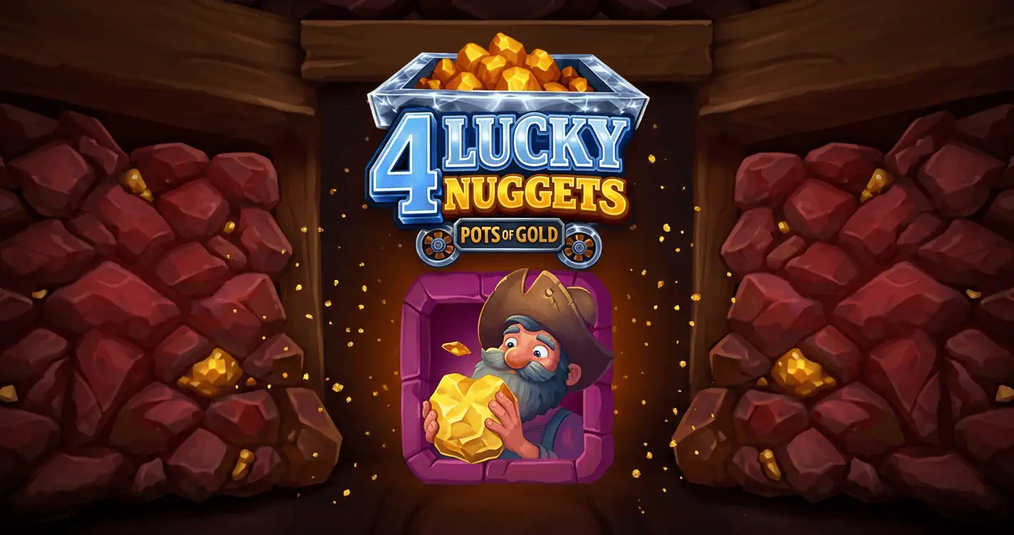 4 Lucky Nuggets Slot Demo by Popiplay slot cover image