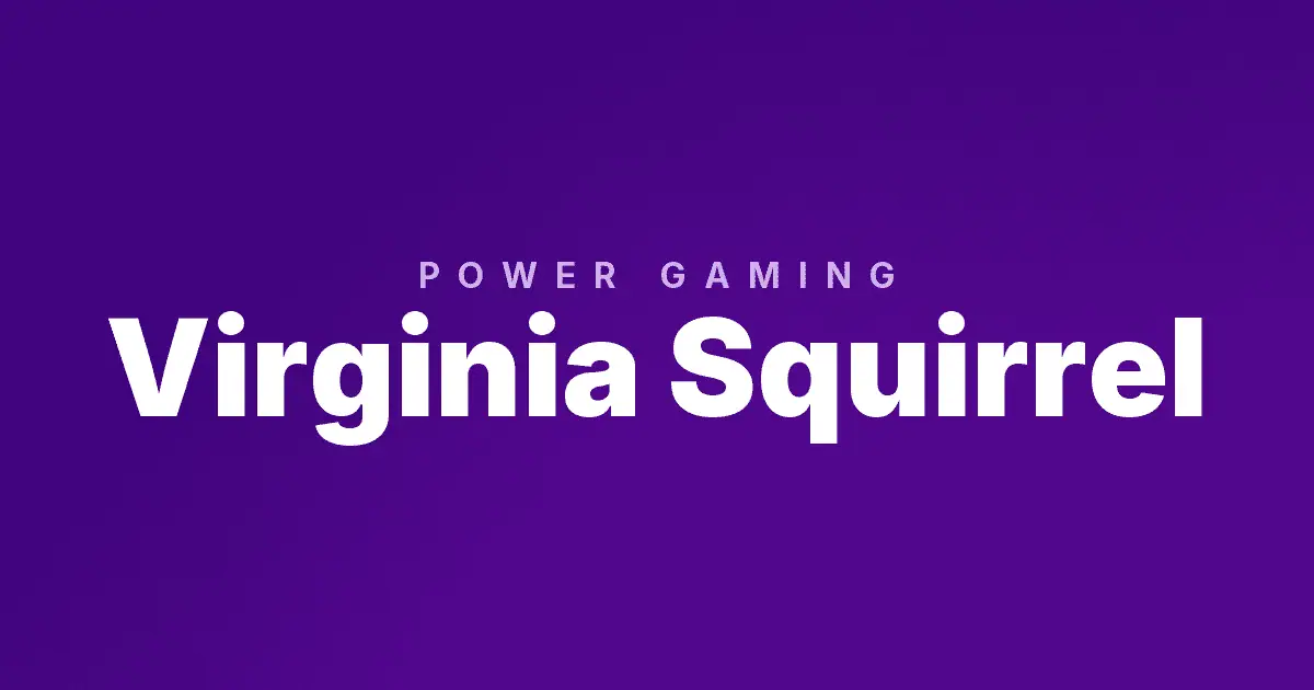 Virginia Squirrel slot cover image