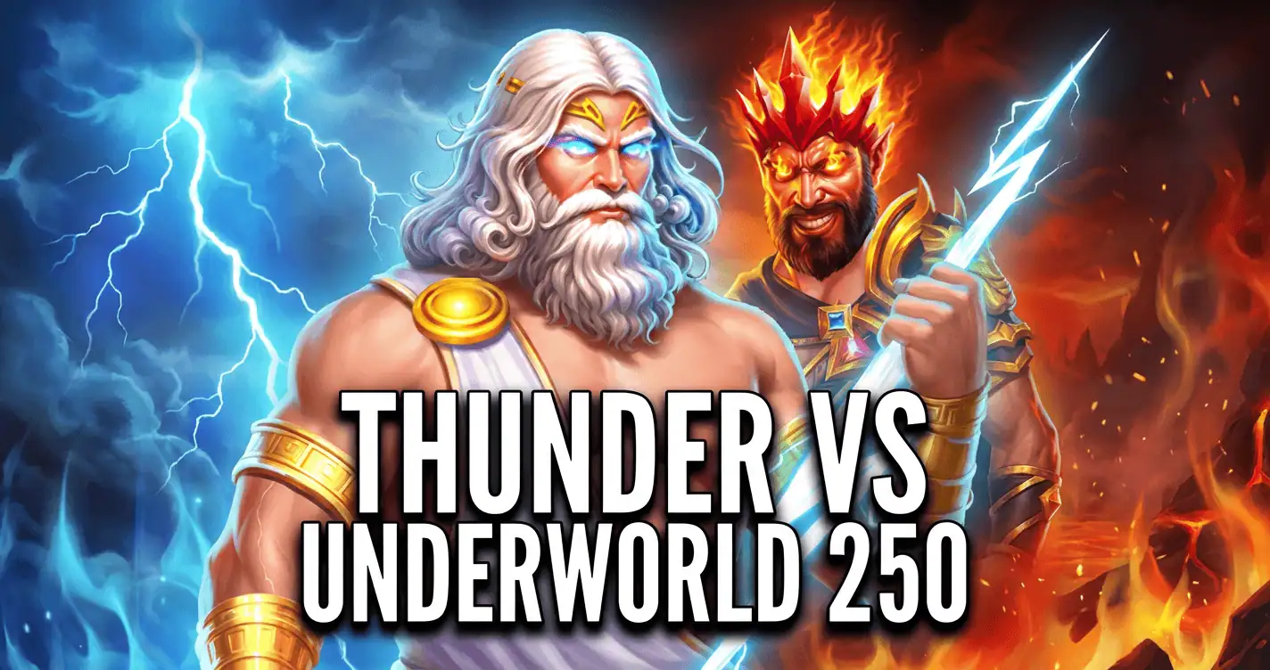 Thunder vs Underworld 250 Free Play Slot by Pragmatic Play slot cover image