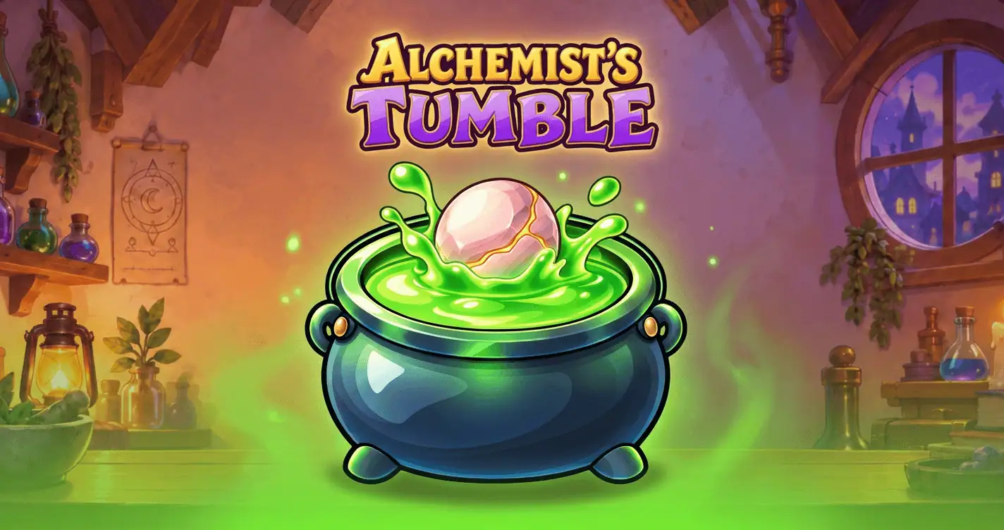 Alchemists Tumble Slot Demo by QuickStrike slot cover image