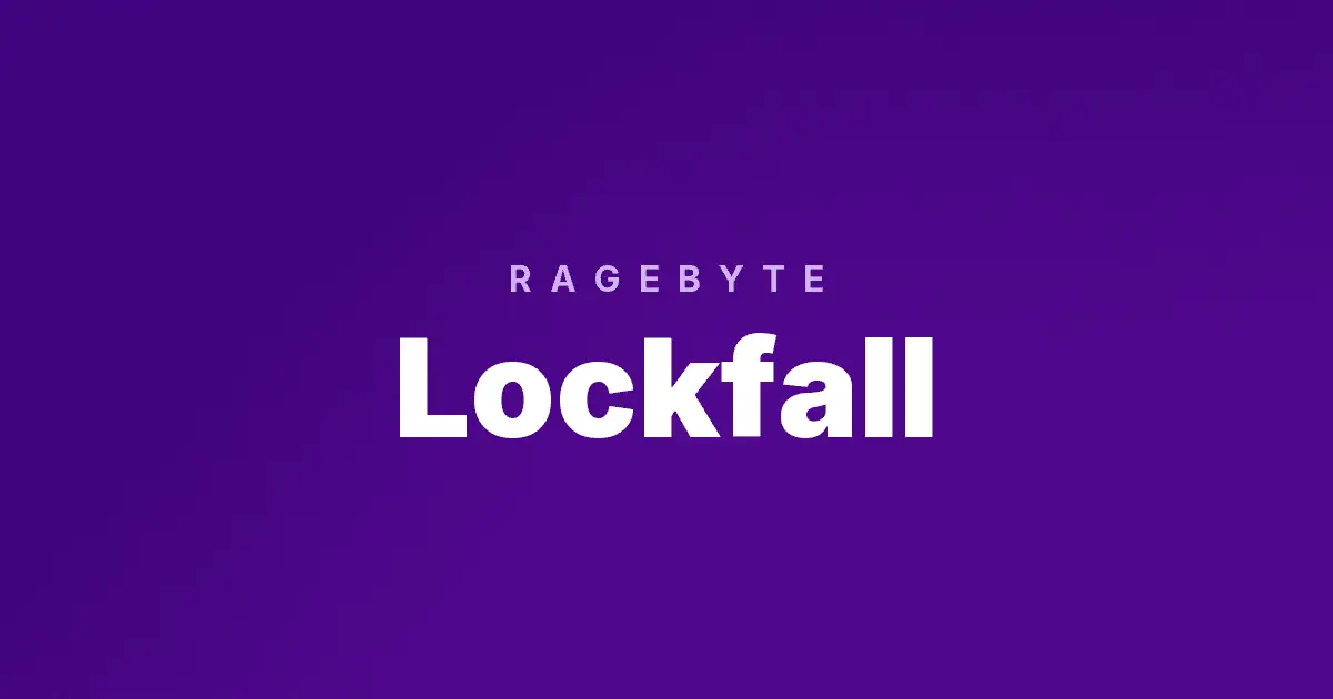 Lockfall slot cover image