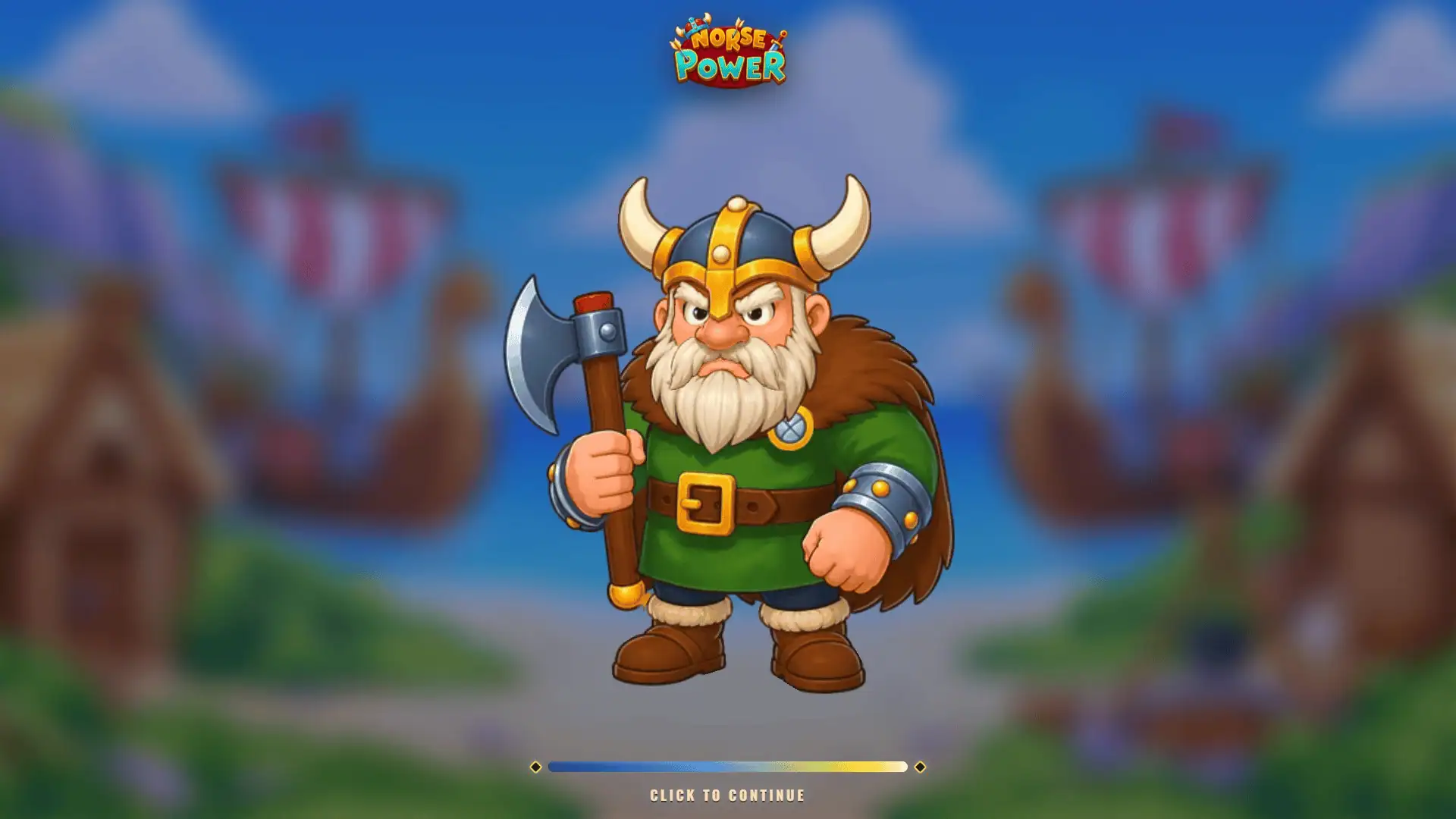 Norse Power slot intro screen
