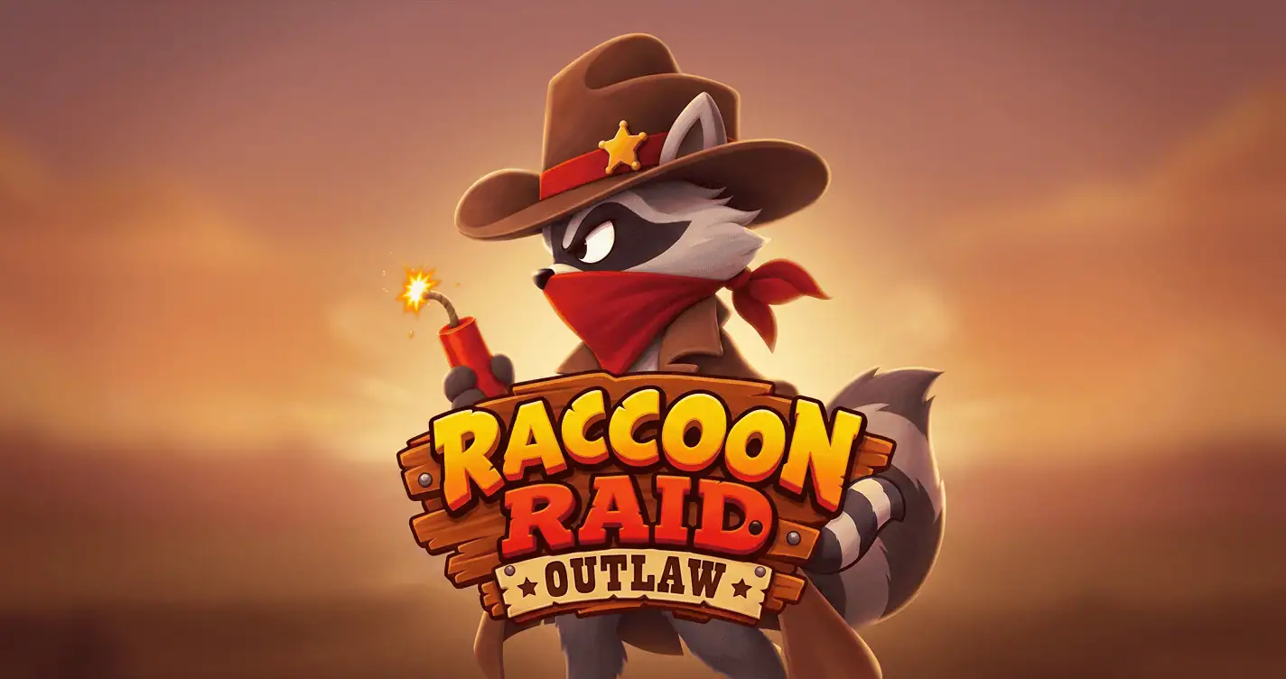 Raccoon Raid: Outlaw Slot Demo by Razr Gaming slot cover image