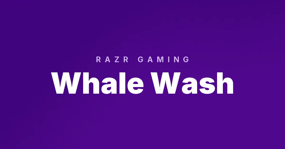 Whale Wash slot cover image