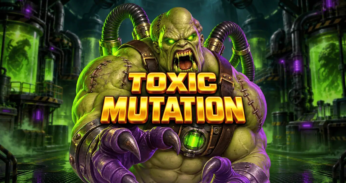 Toxic Mutation Slot Demo by Reactor Games slot cover image